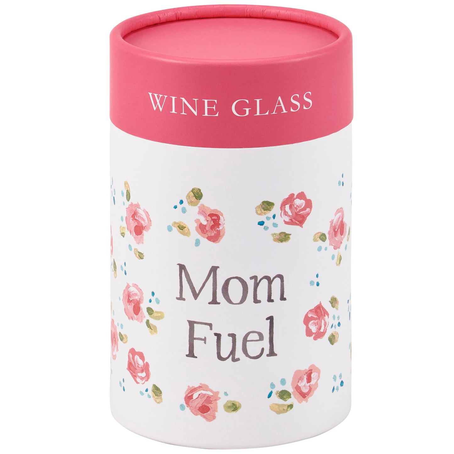 Mom Fuel Wine Glass