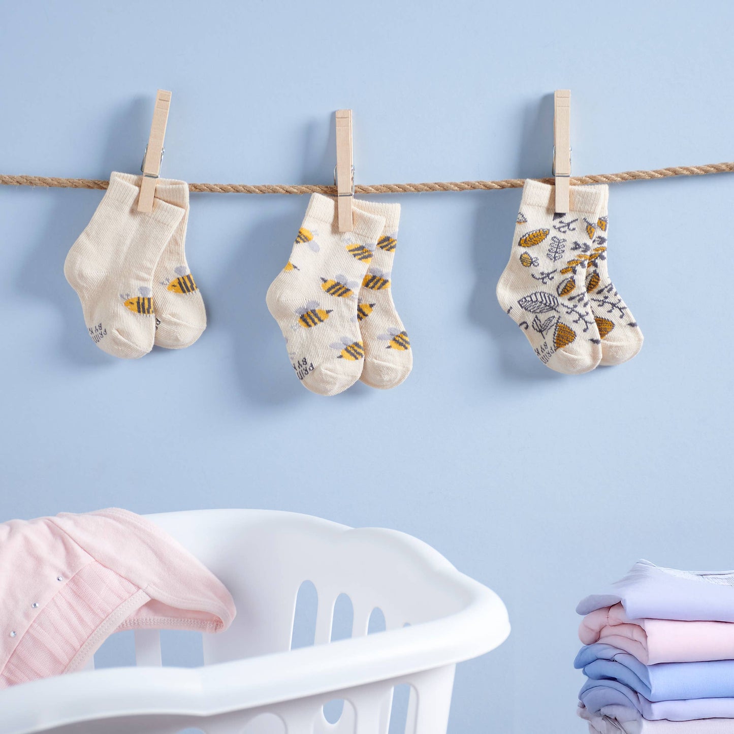 Bees Baby Sock Set
