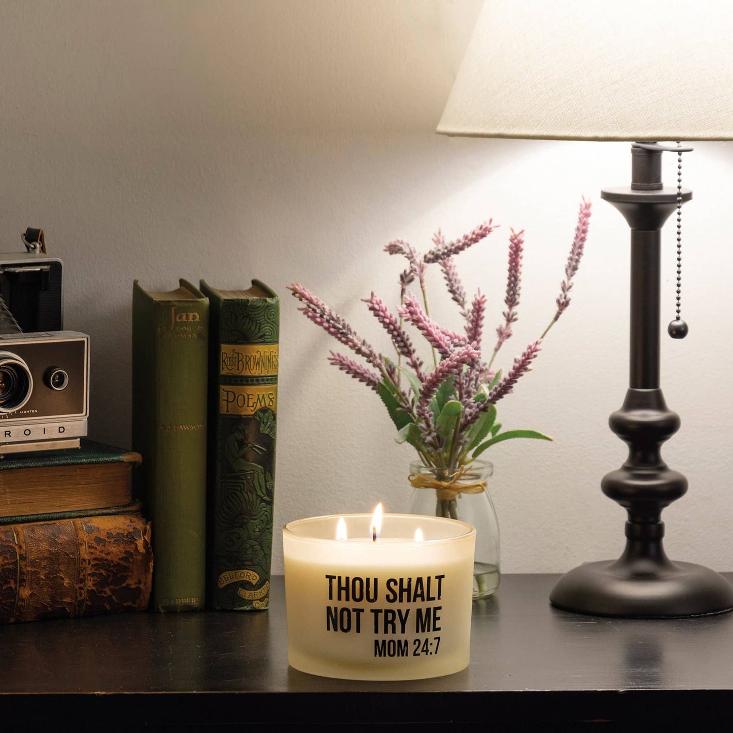 Thou Shalt Not Try Me Candle