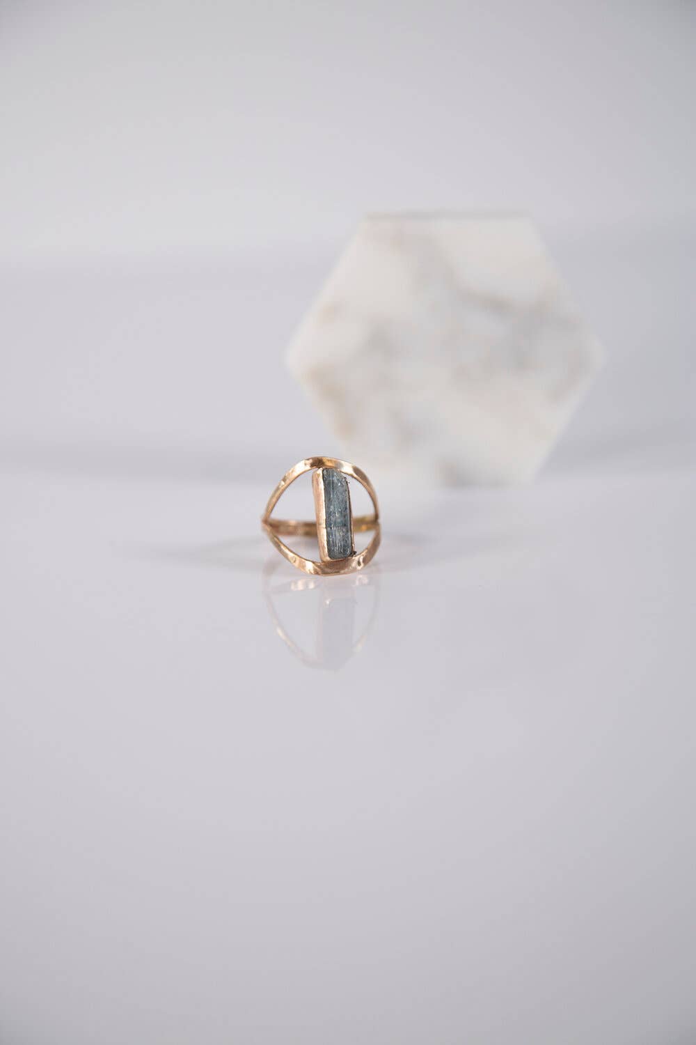 Aquamarine Ring - Gold