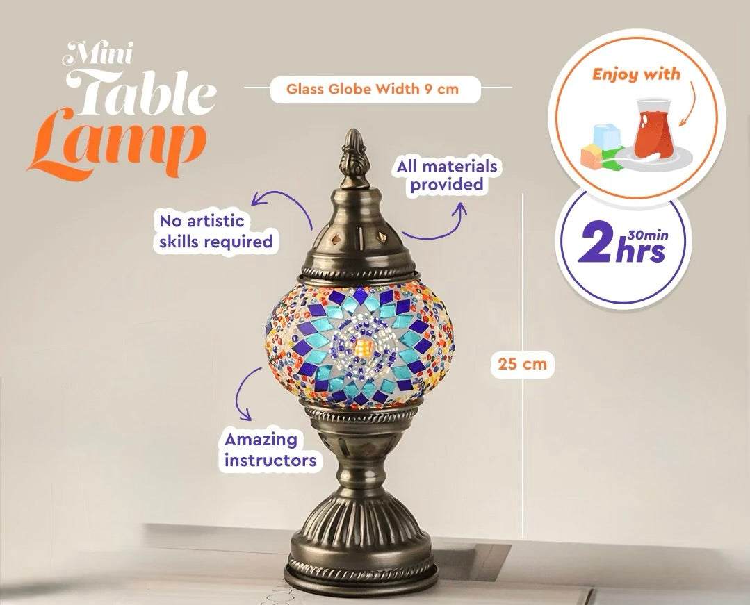 Turkish Lamp Mosaic Class- May 15