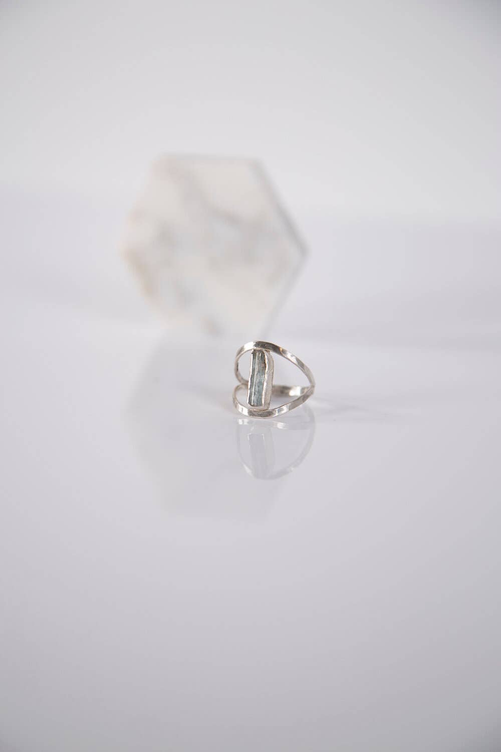 Aquamarine Ring - Silver