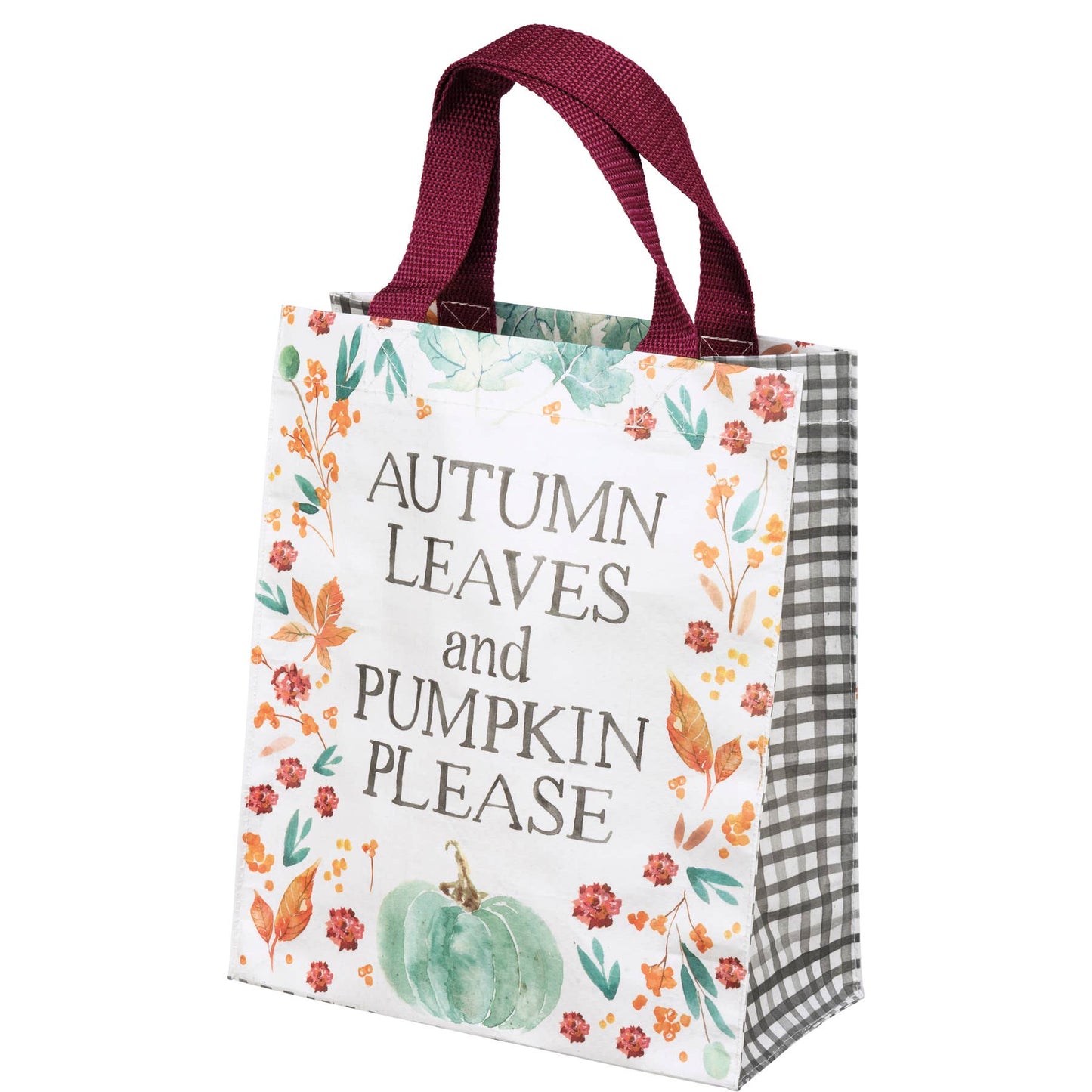 Autumn Leaves And Pumpkin Please Daily Tote