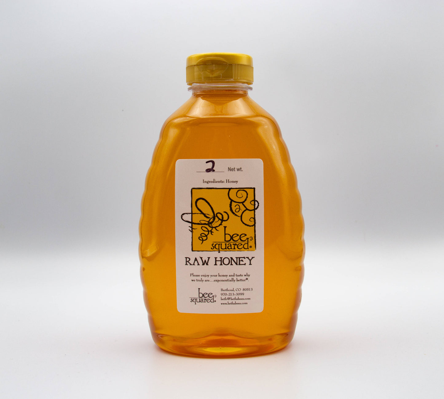 2 lb. Squeeze - Clover Honey