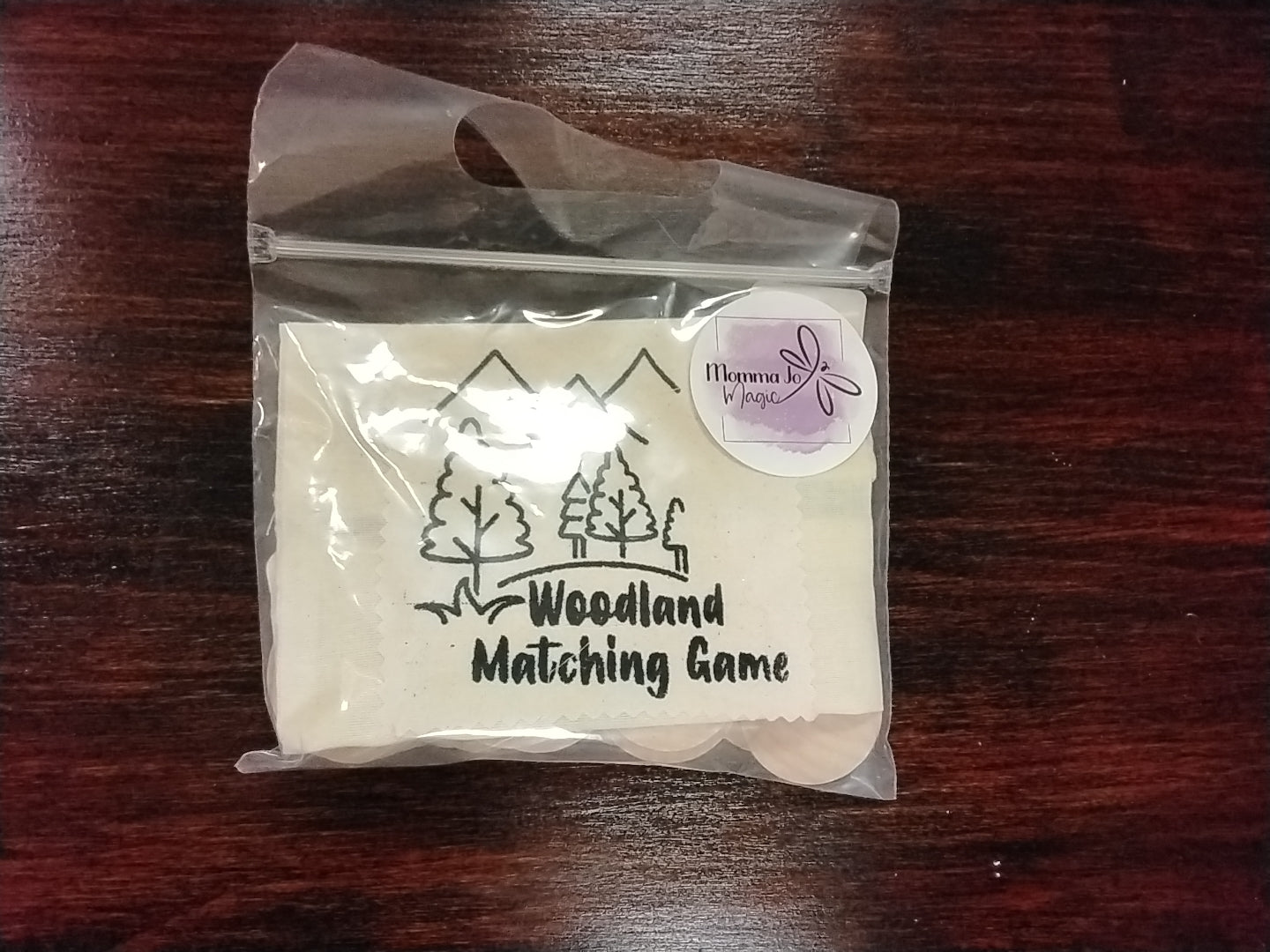 Woodland matching game