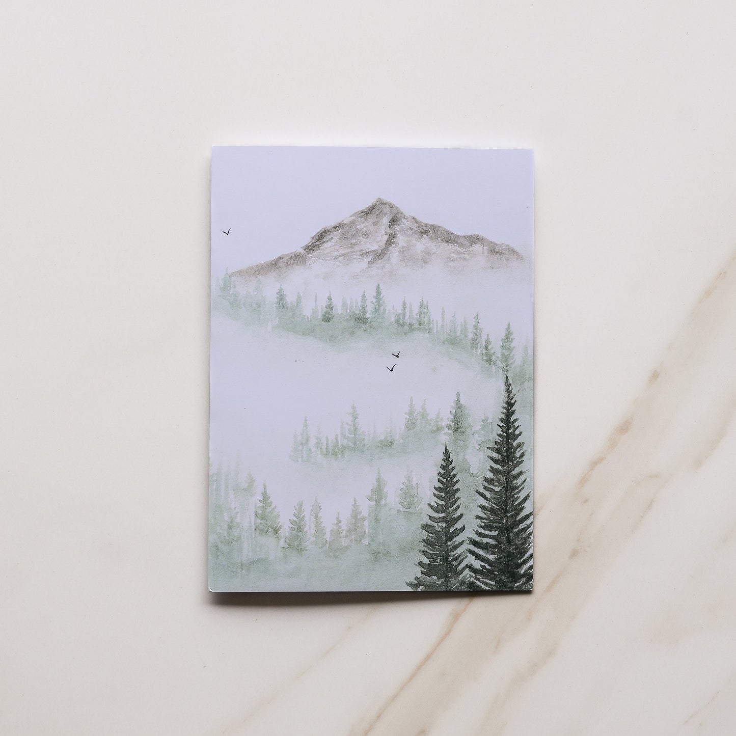 Warm Mt. Greeting Card