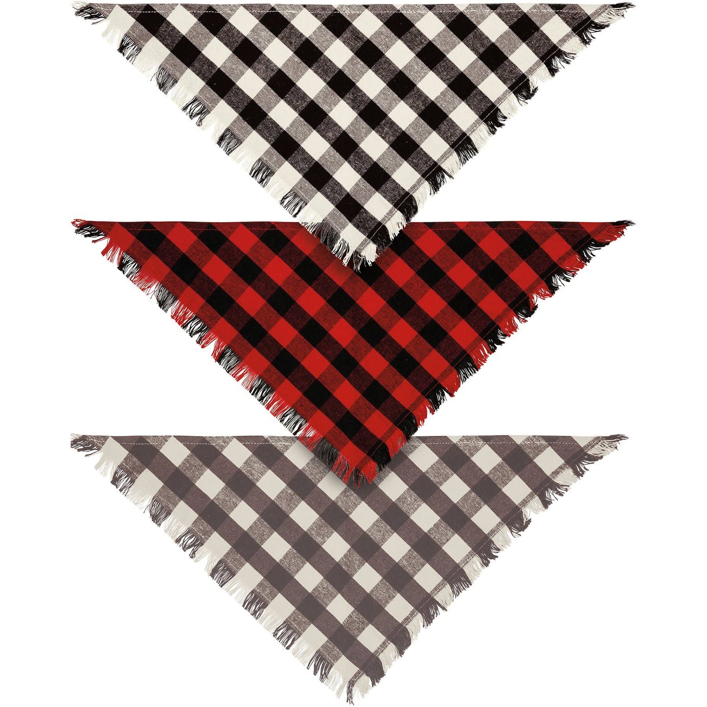 Buffalo Check Small Pet Bandana