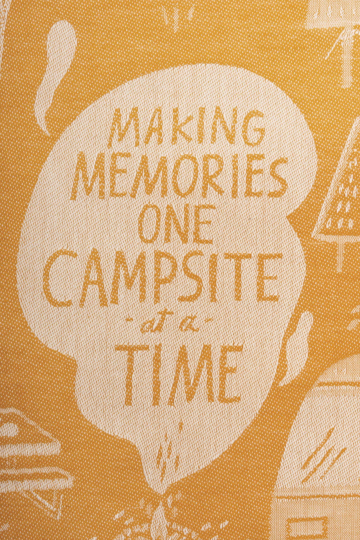 One Campsite At A Time Kitchen Towel