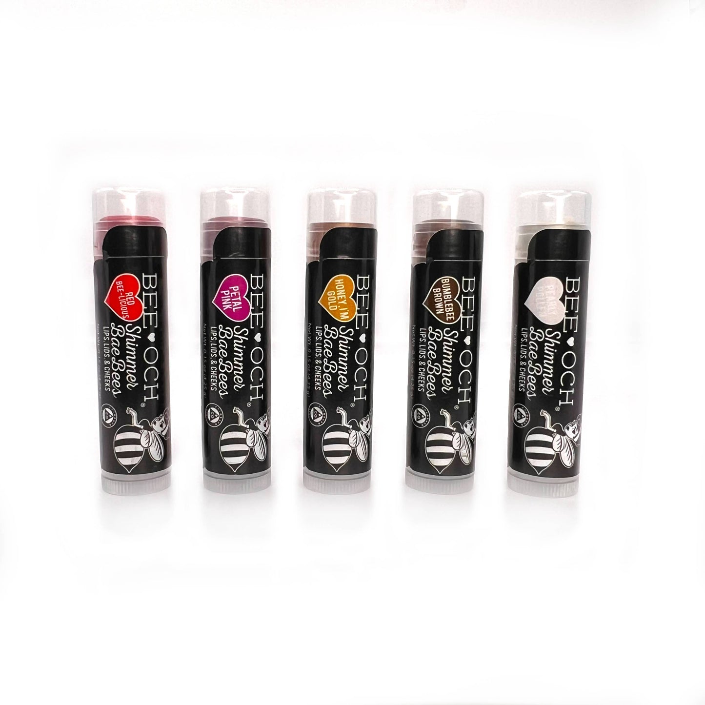 NEW! - Shimmer BaeBees + Display Box 12 Count: Bumblebee Brown