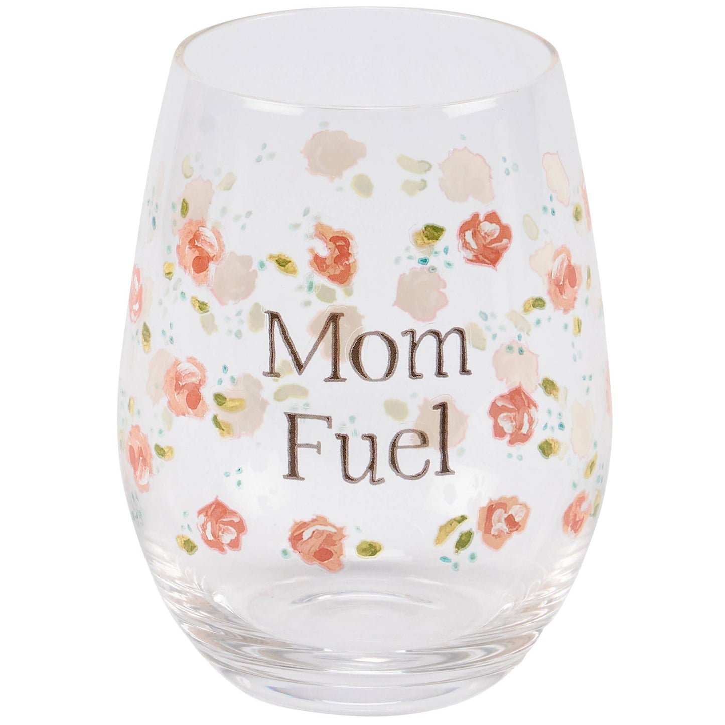 Mom Fuel Wine Glass