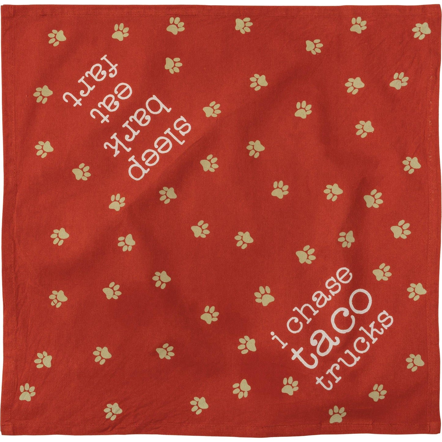 Sleep Bark/Chase Taco Small Pet Bandana