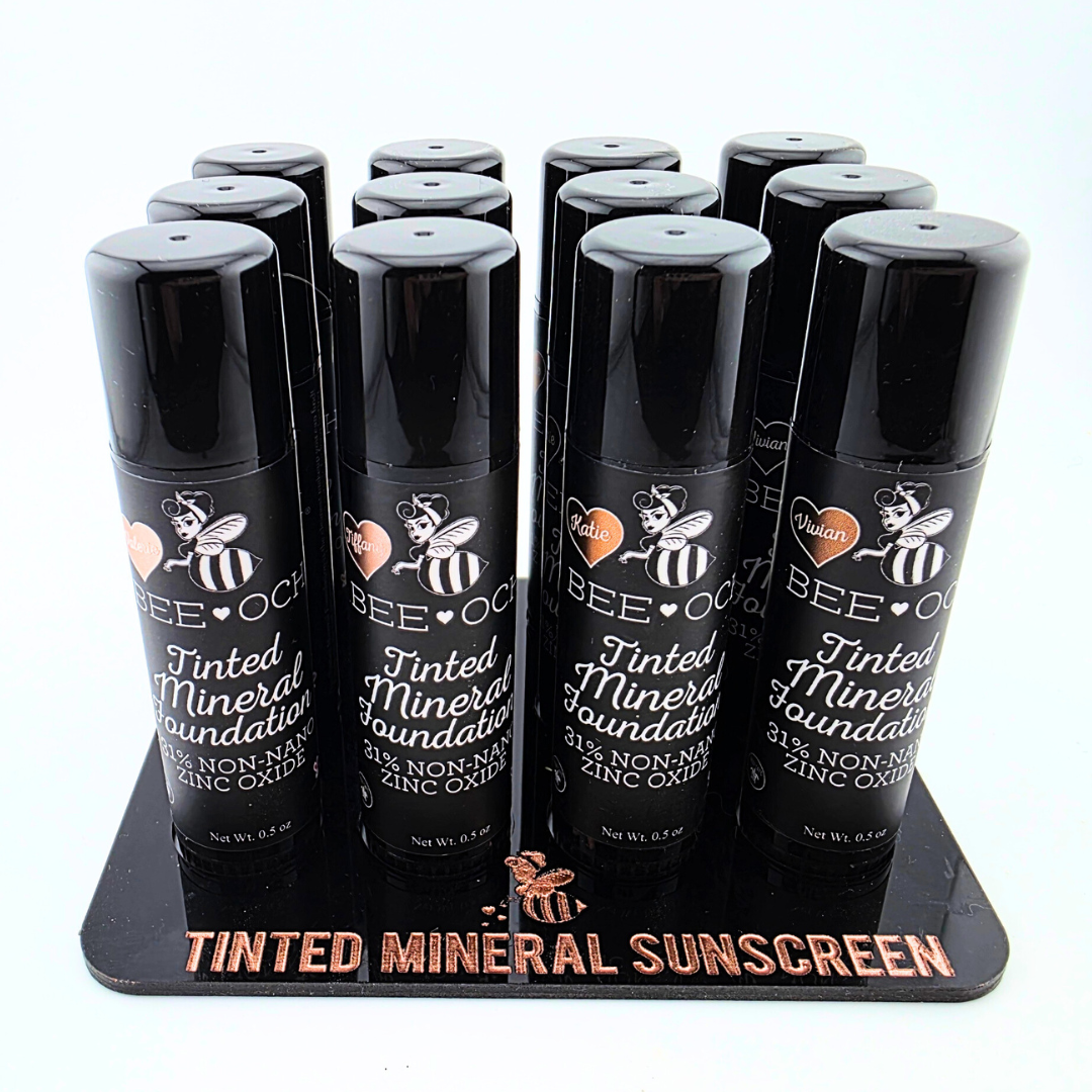 Tinted Mineral Cream Foundation - SPF 31: FREE DISPLAYS!: Tiffany / 1/2 Oz Pocket Size Plastic Tube