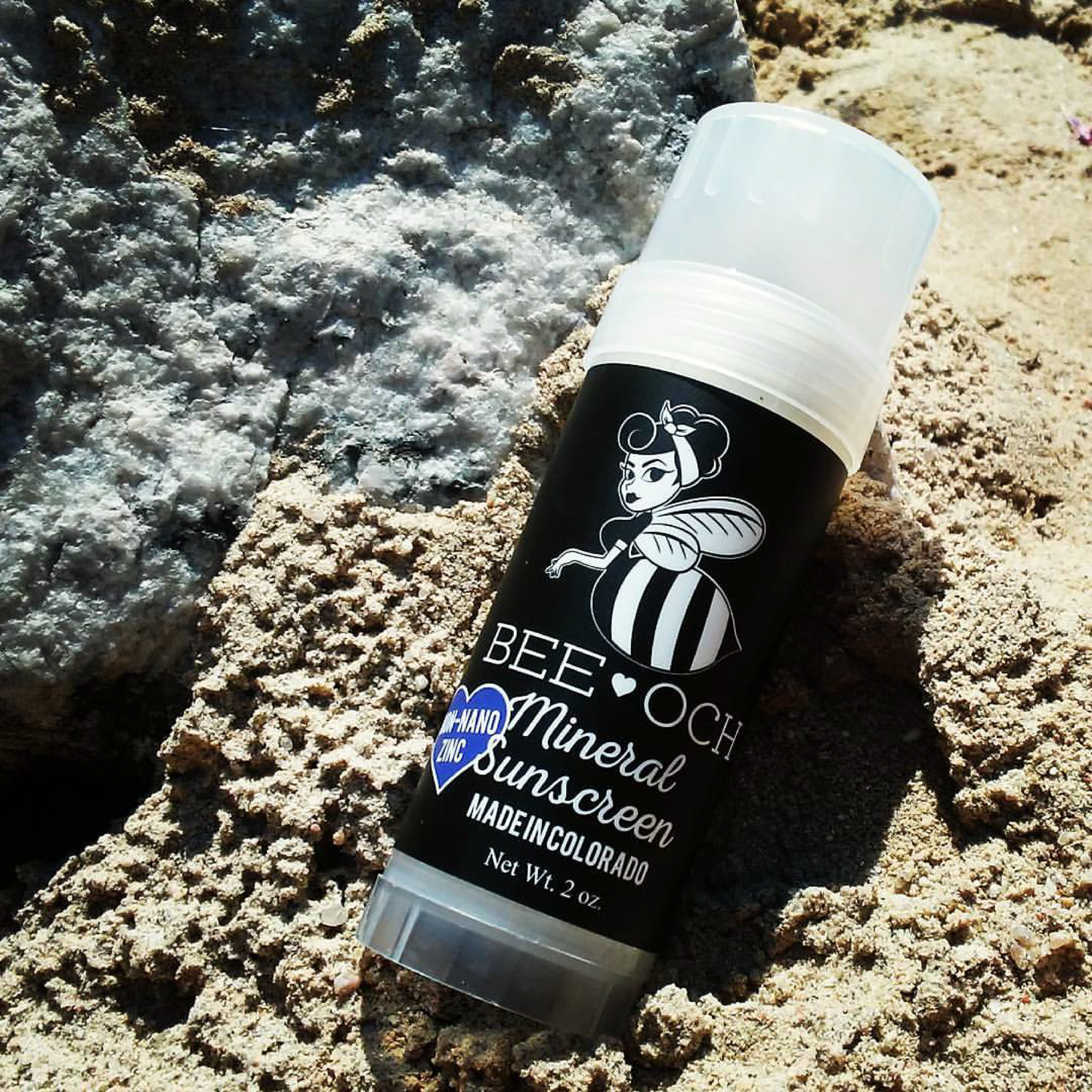 Mineral Sun Stick 2oz Twist Up - Chemical Free & Reef Safe