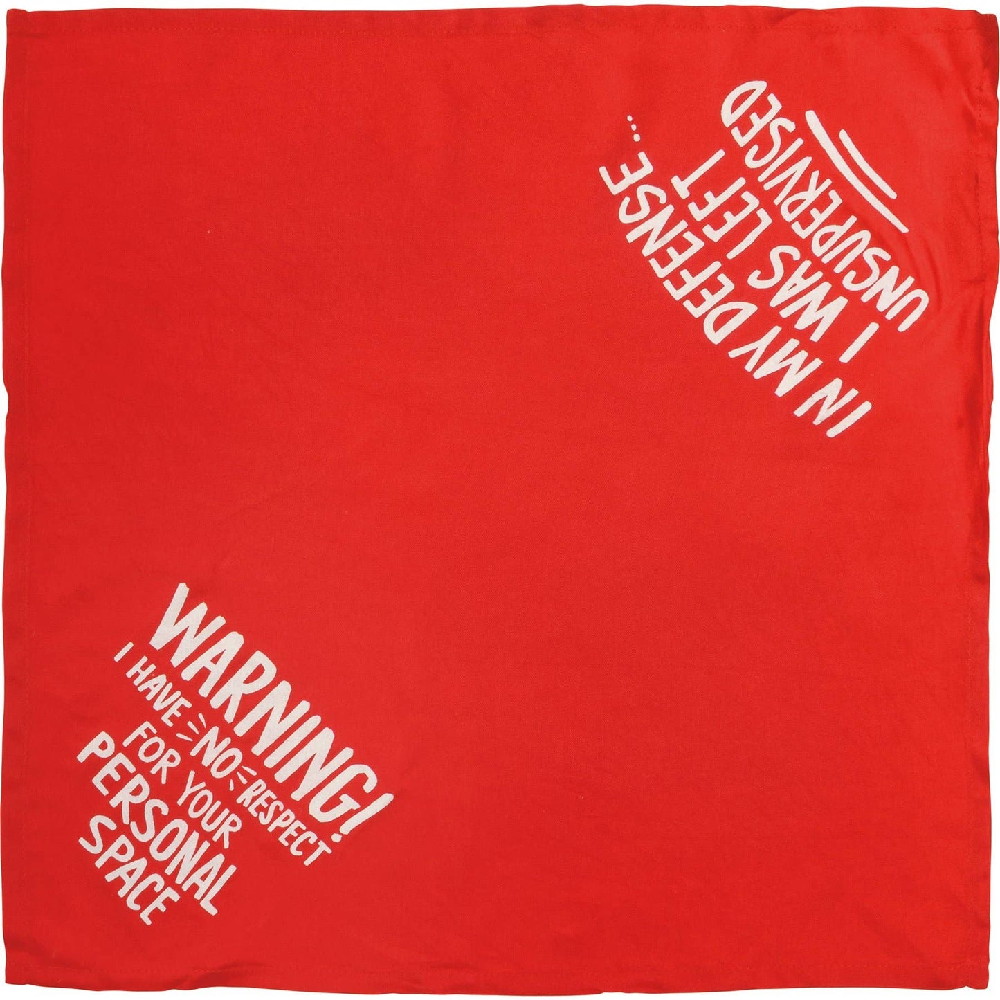Defense/Warning Small Pet Bandana