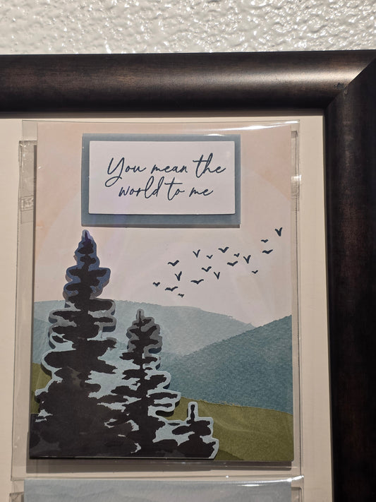 Mountain Card Making Class