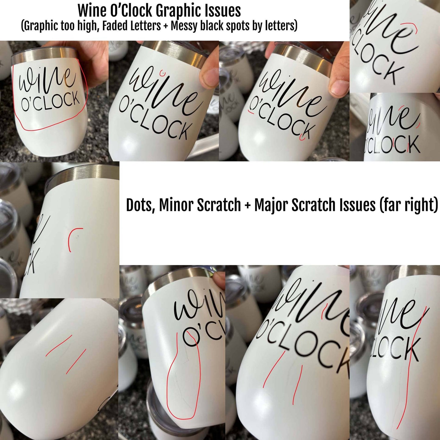 Imperfect Wine Tumblers with Lid, Stainless Steel: Graphic Issue / Mom's Turn