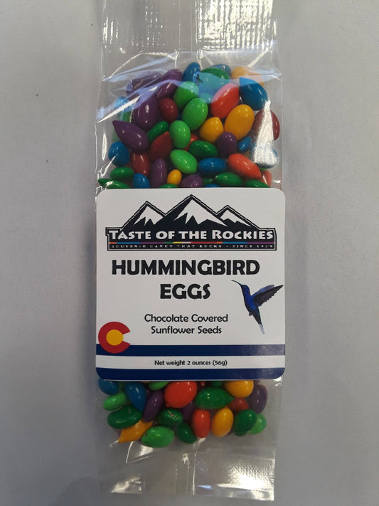 Hummingbird Eggs – Vibrant Chocolate Sunflower Seeds: 2oz