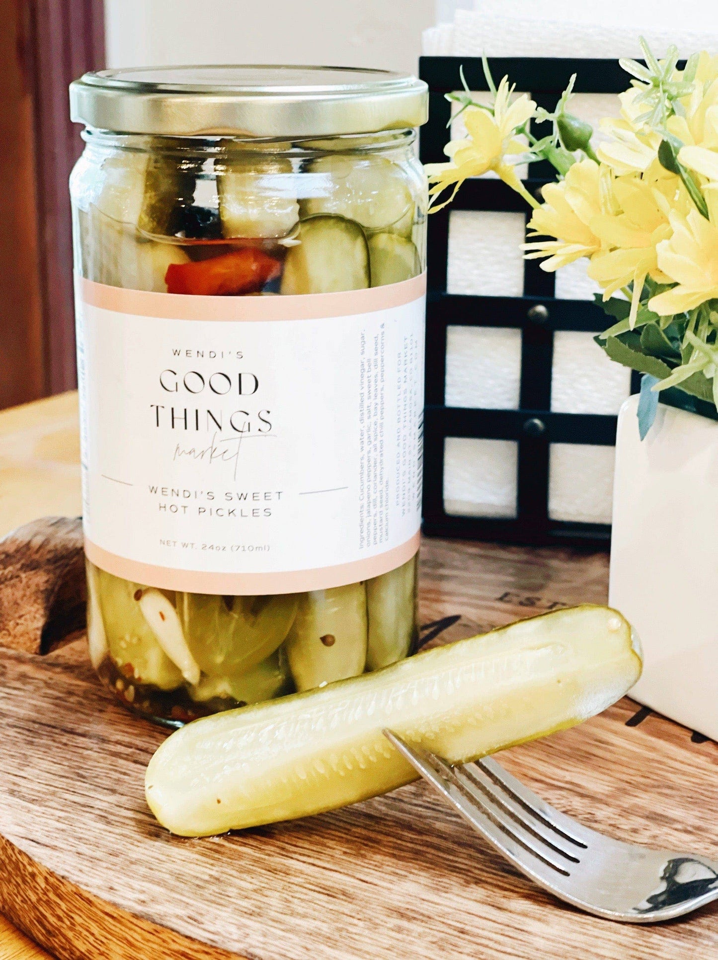 Wendi's Sweet Hot Pickles