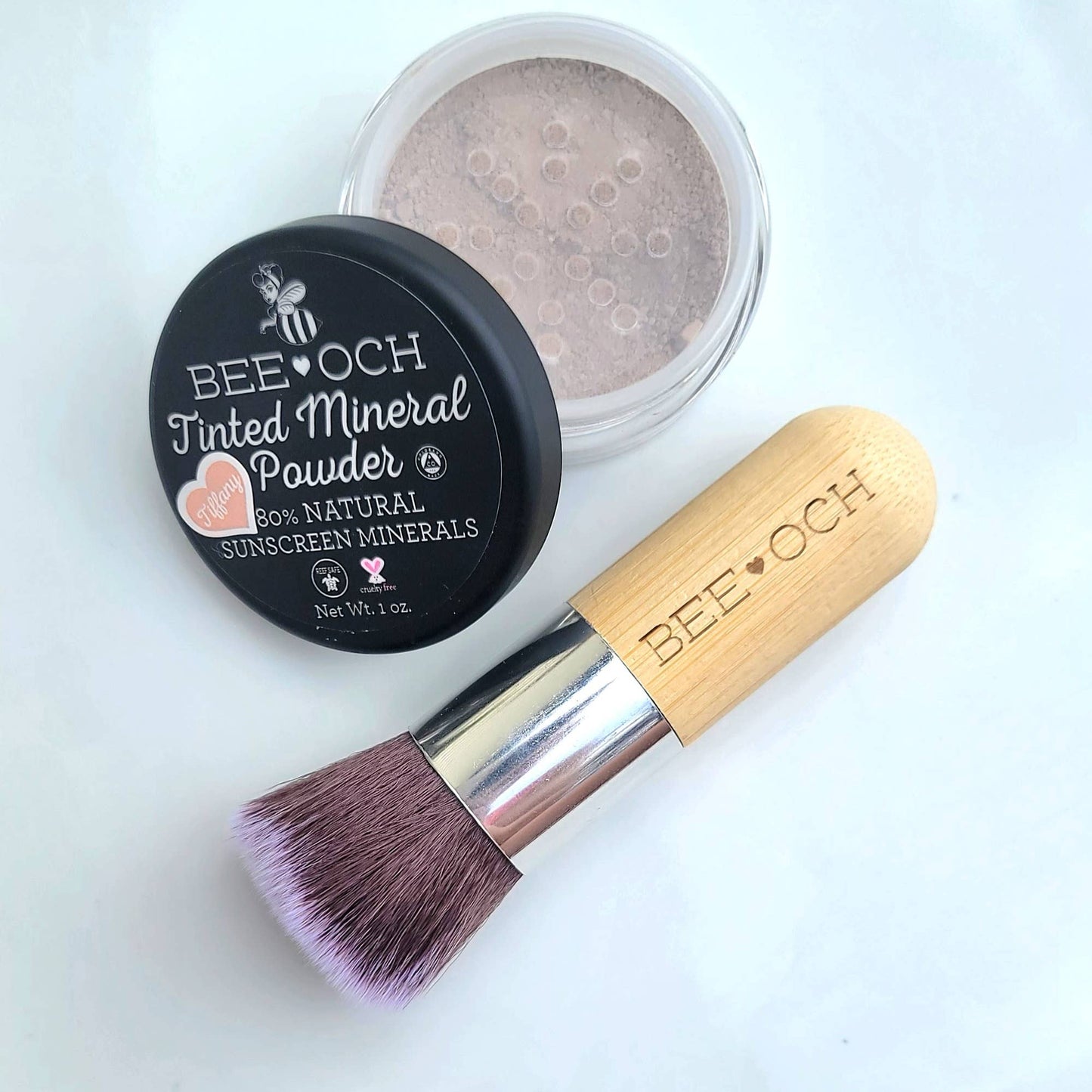 Tinted Mineral Sunscreen Powder Bundle (12) - FREE Display