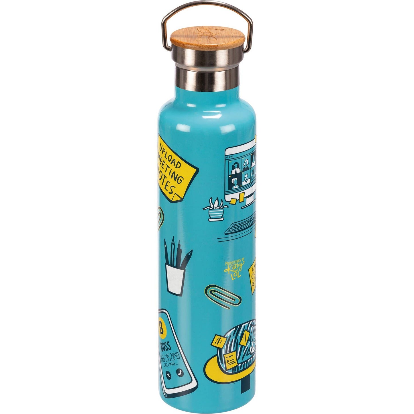 Rather Be Working From Home Insulated Bottle