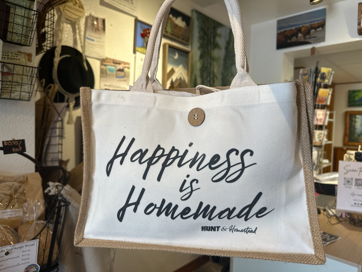 Happiness is Homemade H&H Tote
