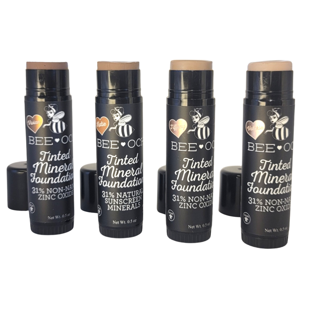 Tinted Mineral Cream Foundation - SPF 31: FREE DISPLAYS!: Valerie / 1/2 Oz Pocket Size Plastic Tube