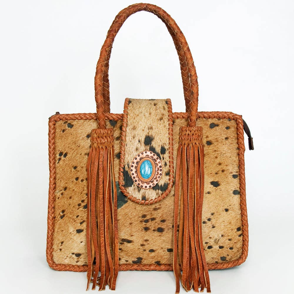 LC-ADBGD176 Tote Genuine Western Leather Women Bag: ADBGD176