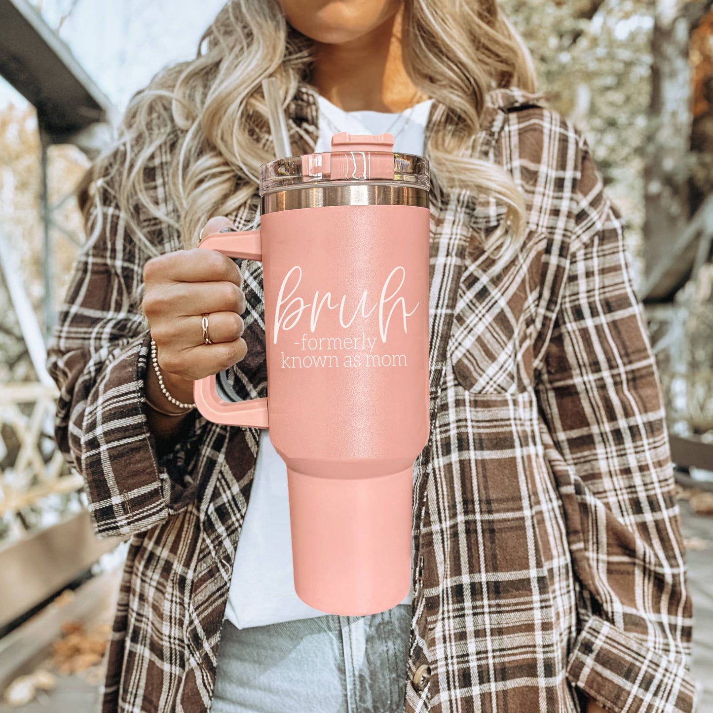 Mom Fuel Tumbler, Travel Coffee Mug, Mother's Day Gifts 40oz: Mom Fuel