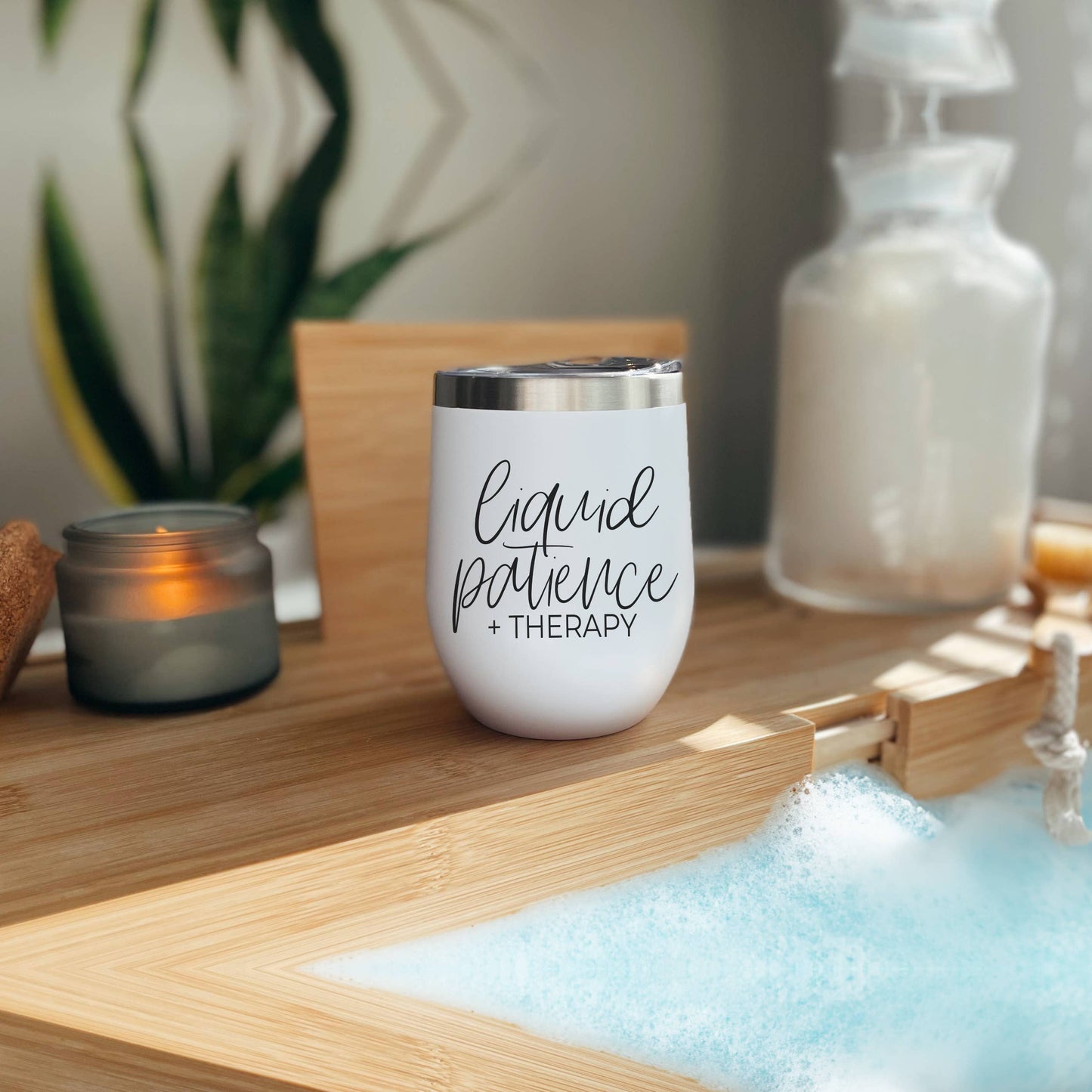 Imperfect Wine Tumblers with Lid, Stainless Steel: Graphic Issue / Mom's Turn