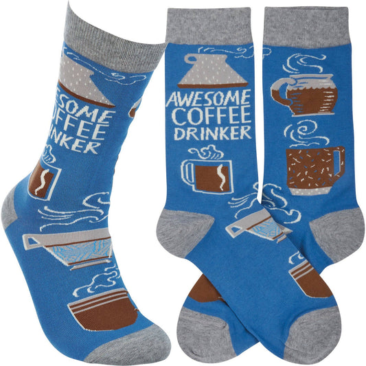 Awesome Coffee Drinker Socks