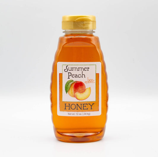 12 oz. Squeeze - Summer Peach Honey