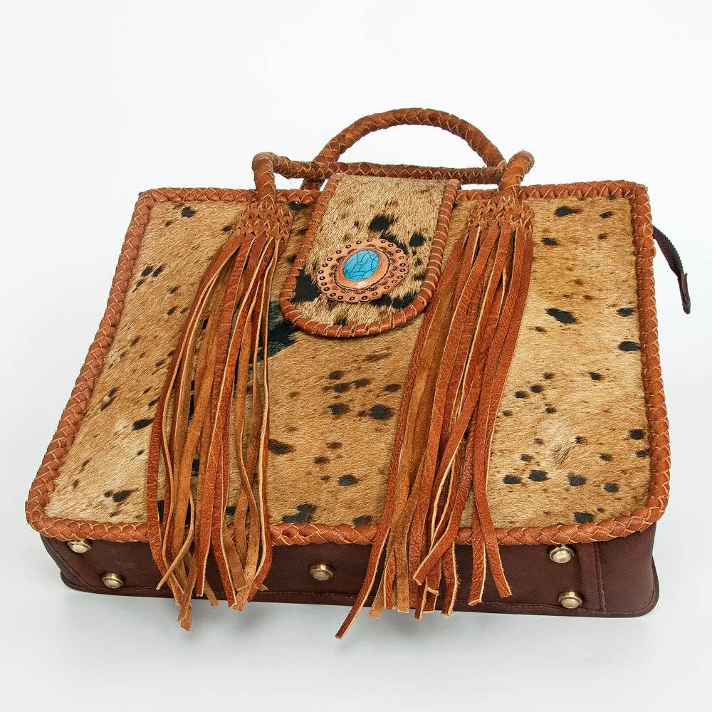 LC-ADBGD176 Tote Genuine Western Leather Women Bag: ADBGD176