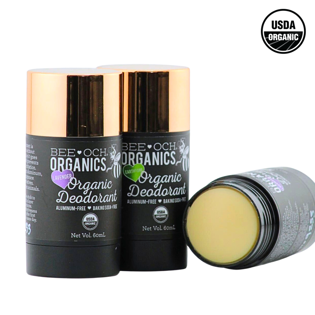 Certified Organic Deodorant - Baking Soda & Aluminum-Free: Lavender