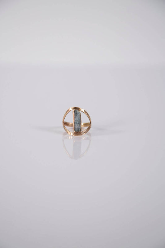 Aquamarine Ring - Gold
