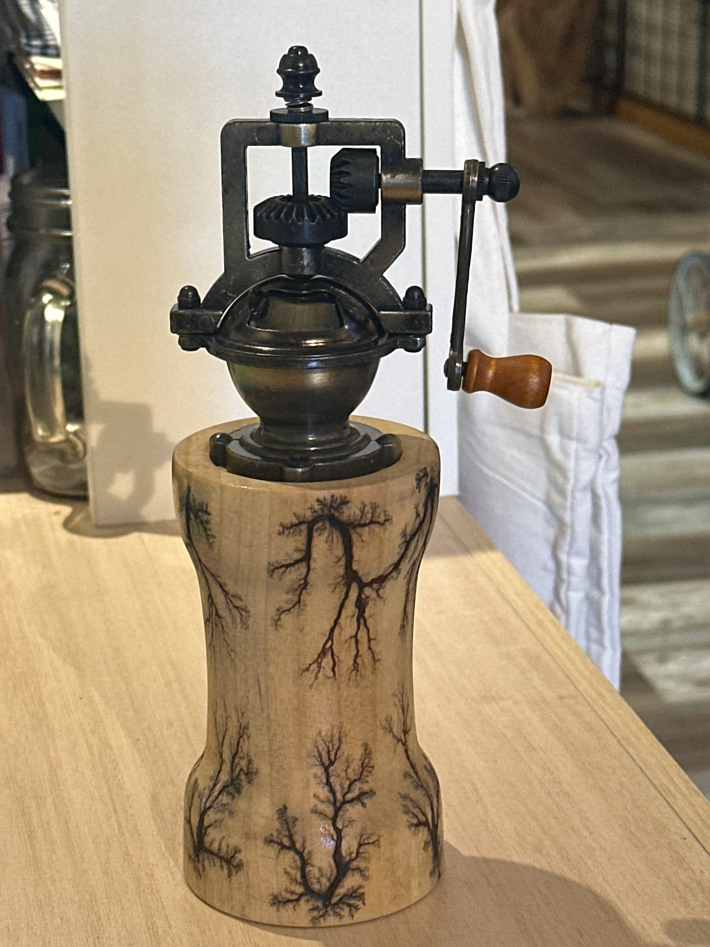 Sea Salt & Pepper Grinder-Cottonwood