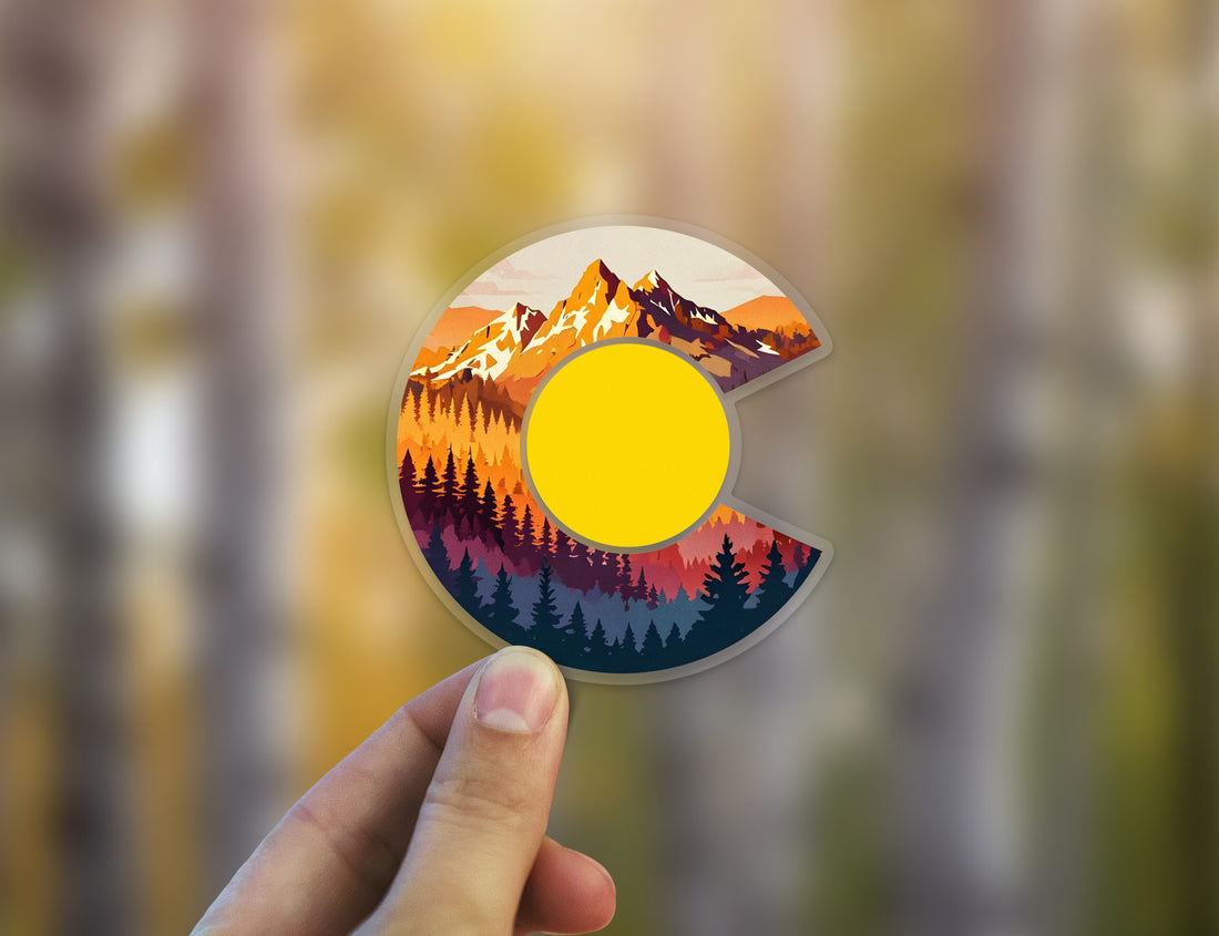 Colorado Themed Stickers