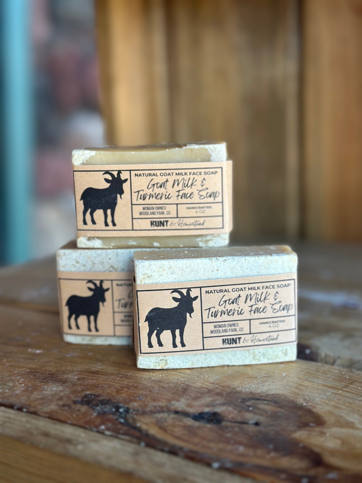 Goat Milk Turmeric Face Wash Soap Bar