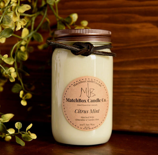 Match Box 16oz Candle