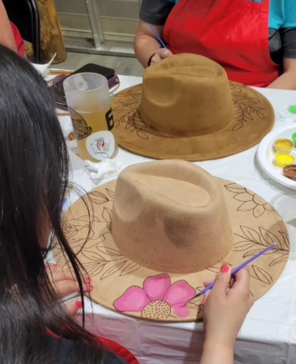 Paint Your Own Pyrography Hat Class- June 12