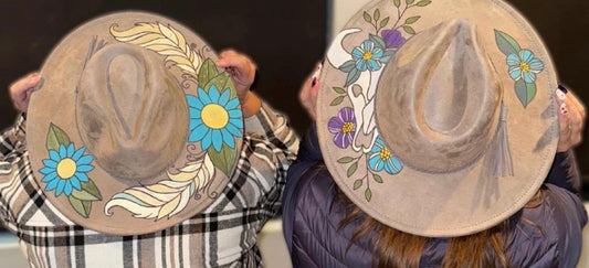 Paint Your Own Pyrography Hat Class- June 12