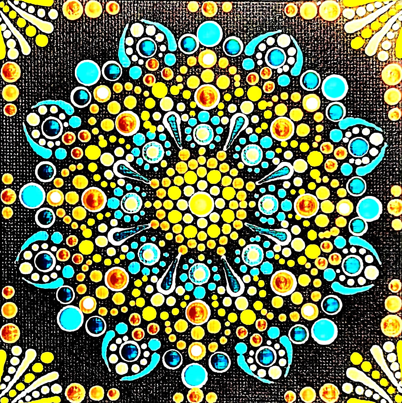 Dot Mandala Class on July 25, 2026 from 11am-2pm