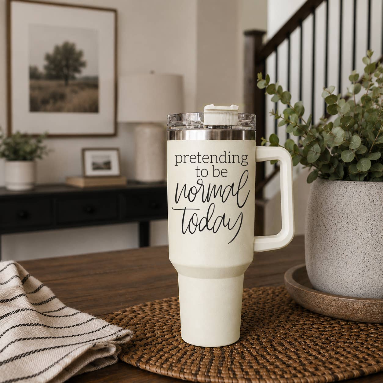 Mom Fuel Tumbler, Travel Coffee Mug, Mother's Day Gifts 40oz: Mom Fuel