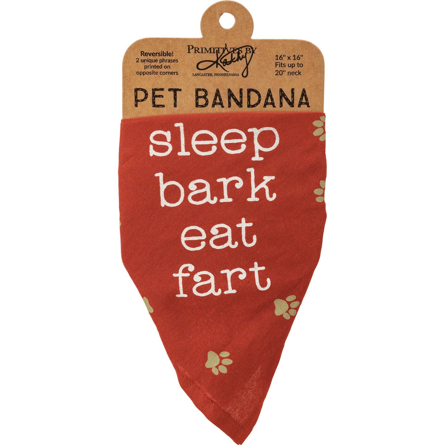 Sleep Bark/Chase Taco Small Pet Bandana