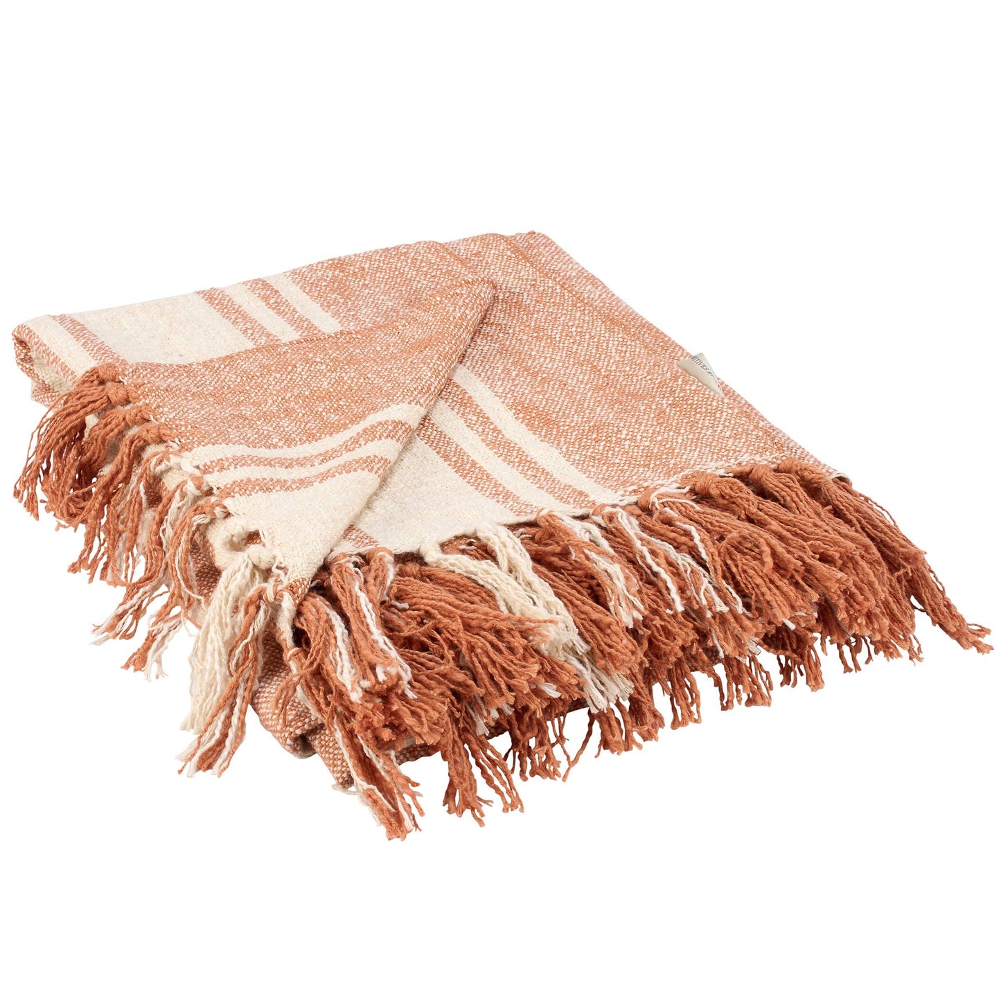 Striped Rust Throw