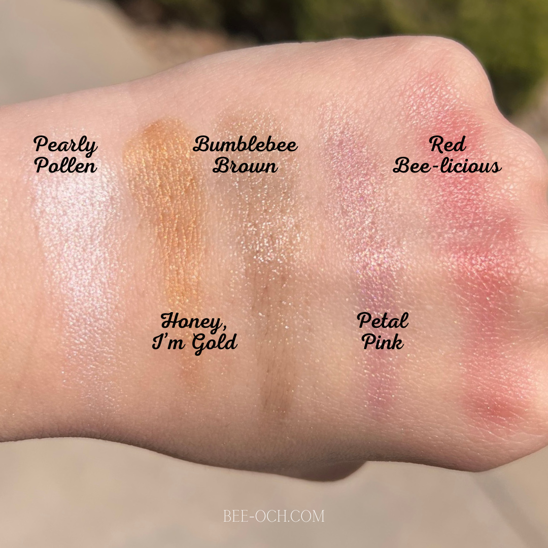 NEW! - Shimmer BaeBees + Display Box 12 Count: Petal Pink