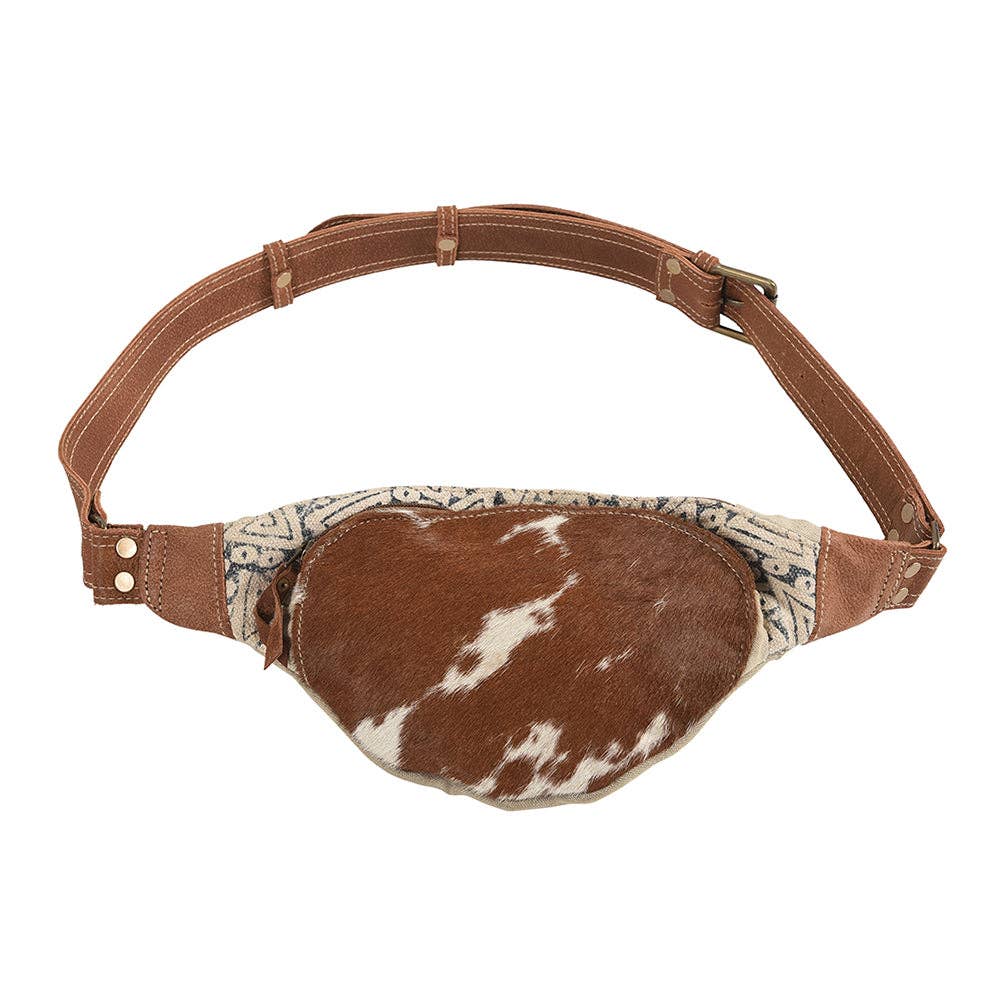 LC-KB288 Fanny Pack Upcycled Canvas Ladies Bag