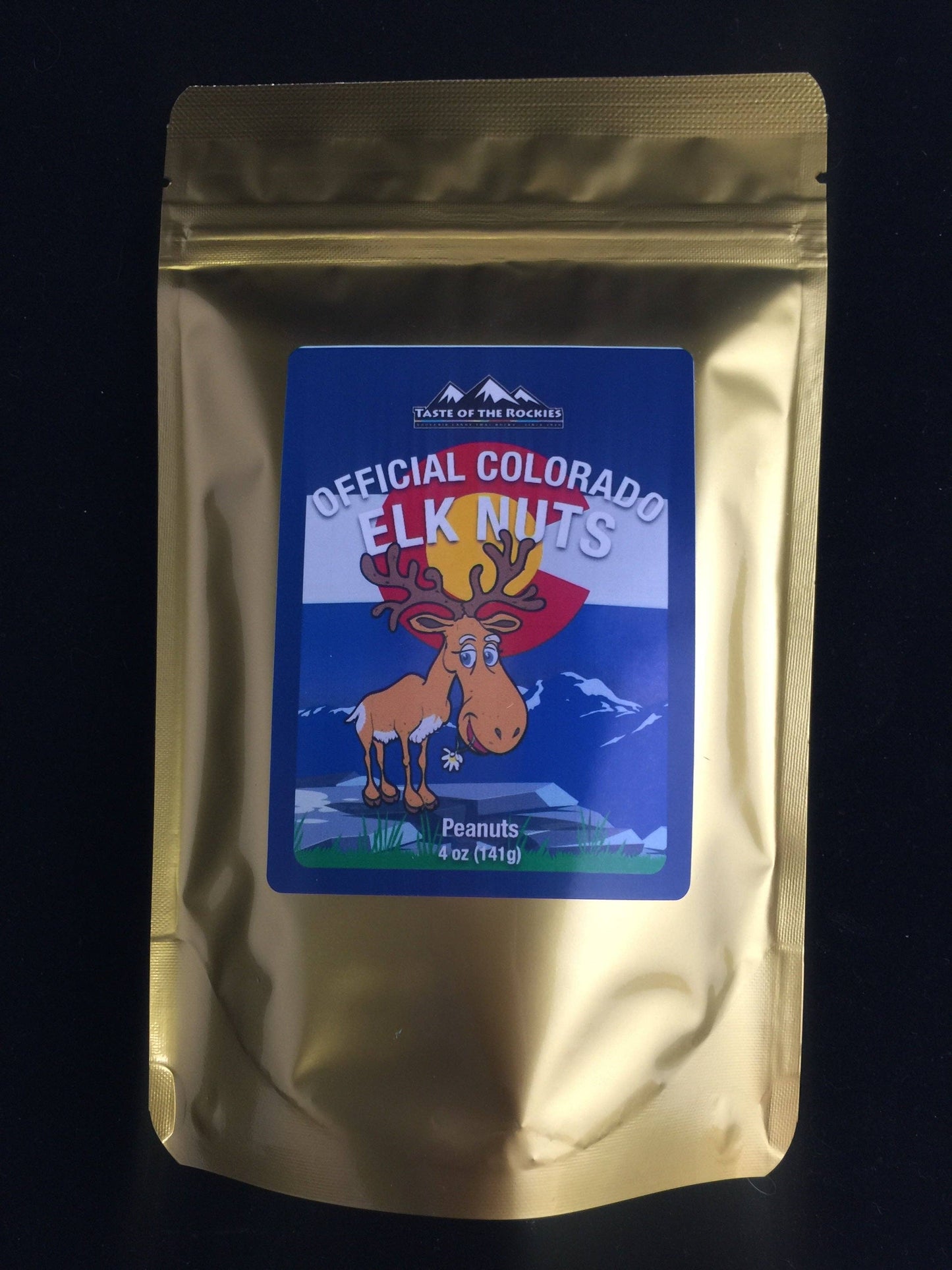 Official Colorado Elk Nuts – Dry Roasted Peanut Snack: 4oz