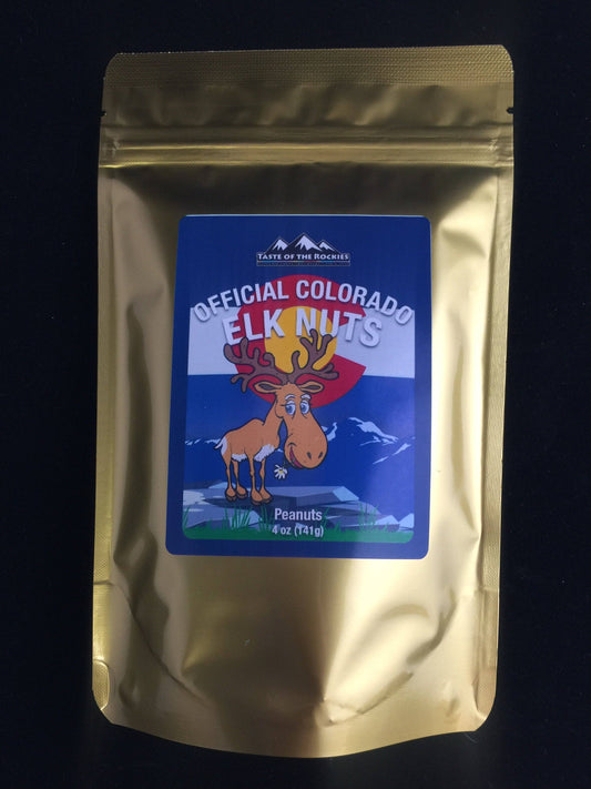 Official Colorado Elk Nuts – Dry Roasted Peanut Snack: 4oz