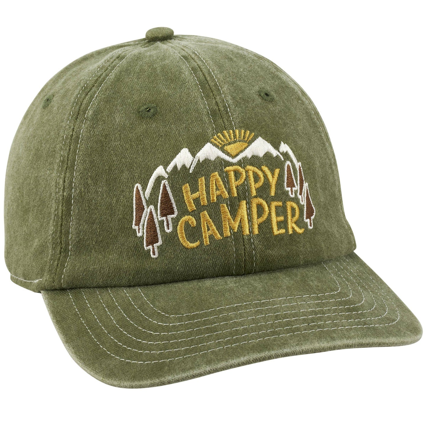 Happy Camper Baseball Cap