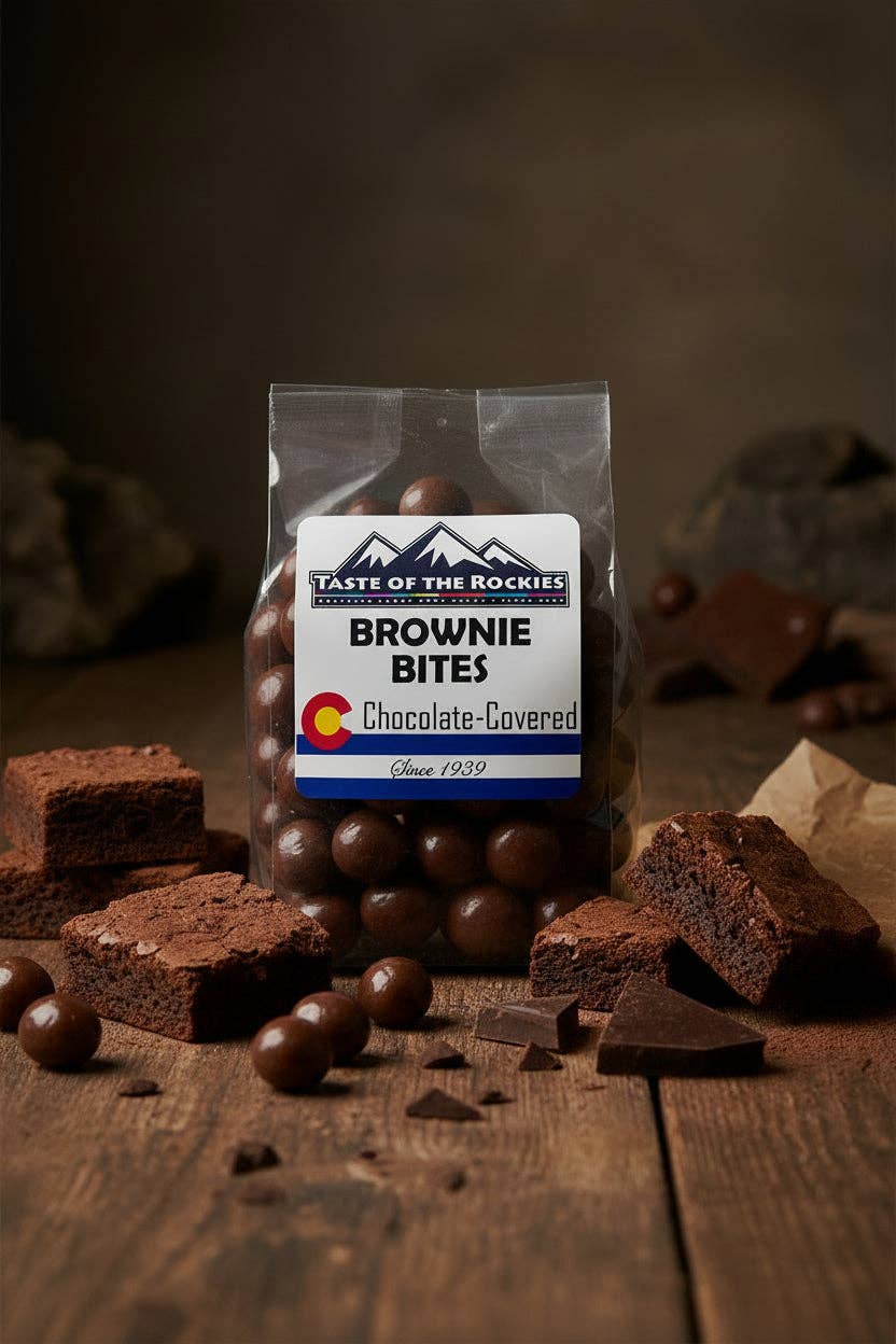 Milk Chocolate Brownie Bites: 2 oz Reg Bag
